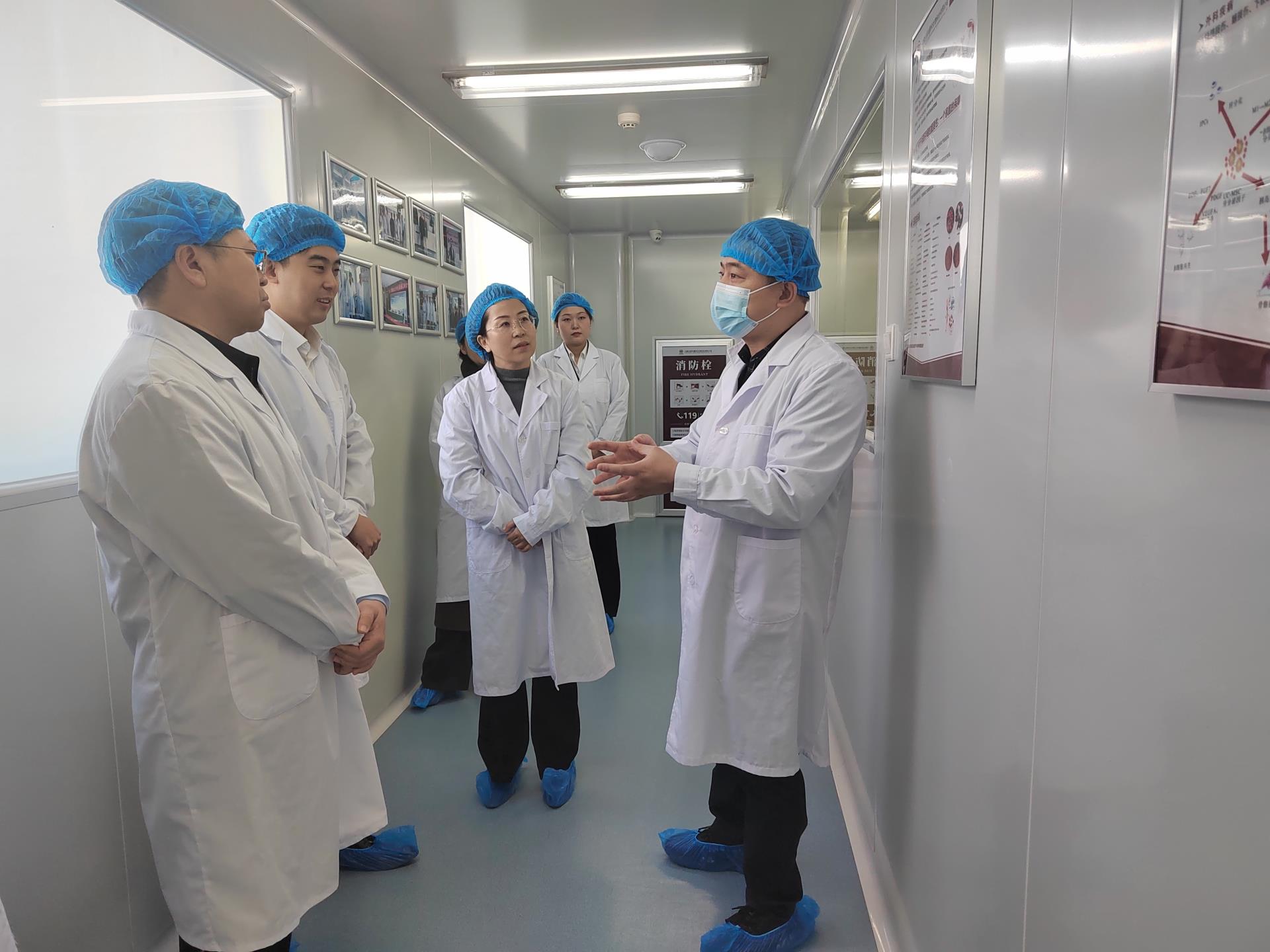 通辽市团委领导莅临银丰蒙科参观指导